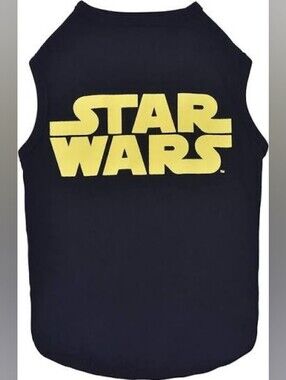 Star Wars Black Dogs Tank Top with Yellow Logo